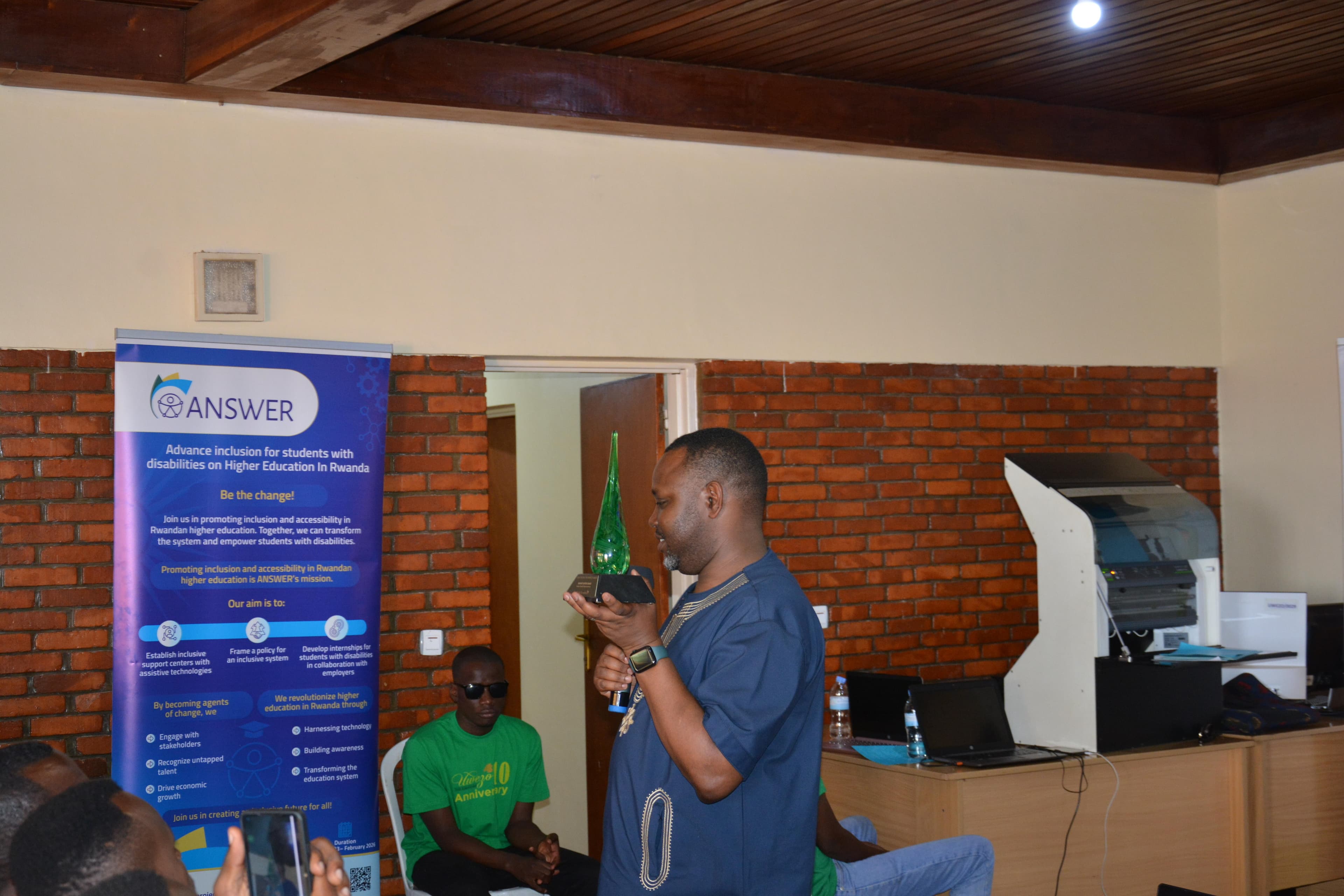 Bahati Satir Omar - Founder of UWEZO